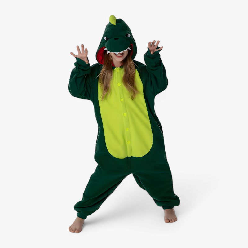 Charizard - Warme en Comfortabele Fleece Onesie-Mijn Verkleedkist