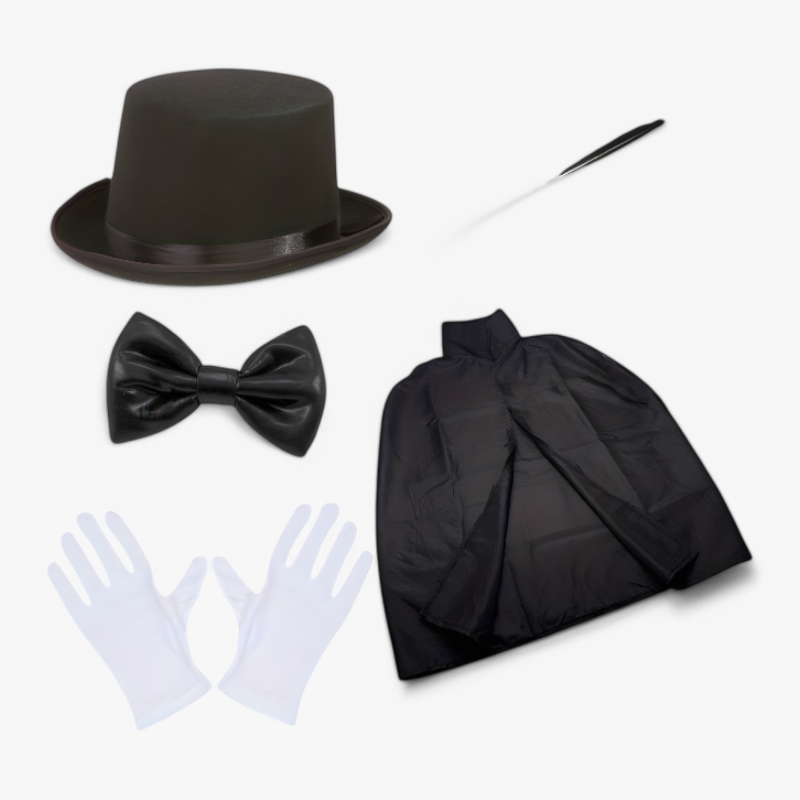 Magische Tovenaar Kostuumset voor Kinderen – Perfect voor Magische Avonturen-Mijn Verkleedkist