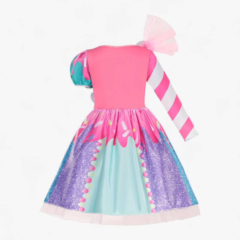 Snoep-Thema Tutu Jurk voor Meisjes – Met Hoed, Vleugels en Tas-Mijn Verkleedkist