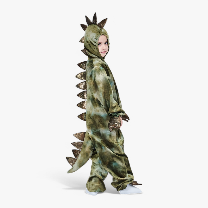 Dinosaurus T-Rex Kostuum voor Kinderen – Comfortabele Cosplay Jumpsuit-Mijn Verkleedkist