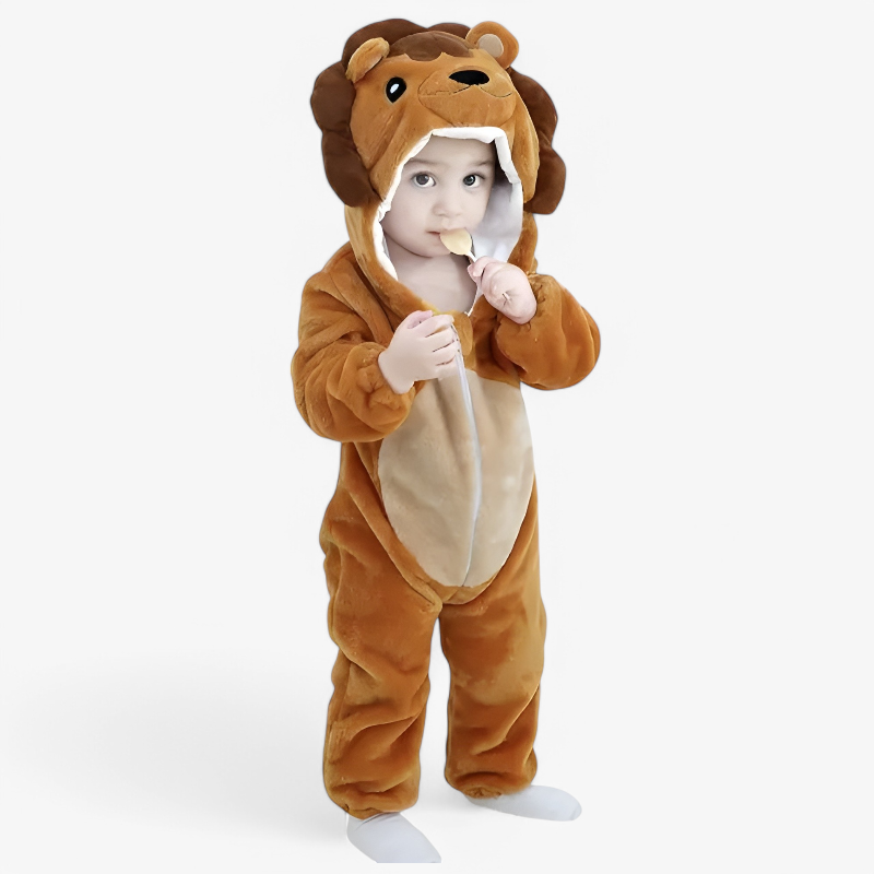 Lieve Dieren Onesie voor Baby's – Schattige Dierenoutfits voor Kleine Avonturiers-Mijn Verkleedkist