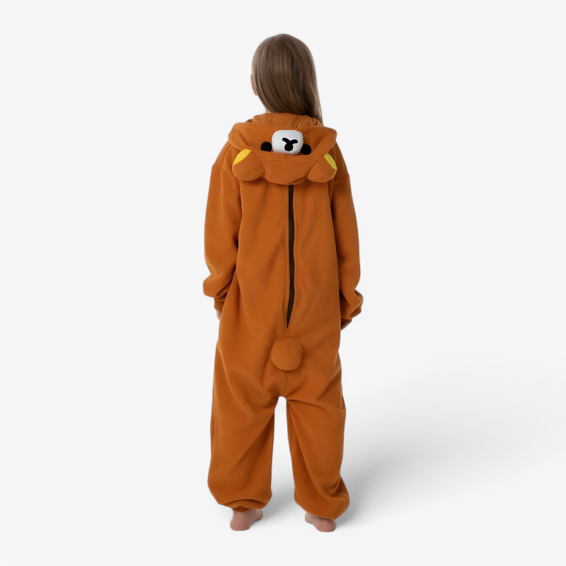 Schattige Beren Onesie voor Kids – Comfortabele Outfit voor Thuis-Mijn Verkleedkist