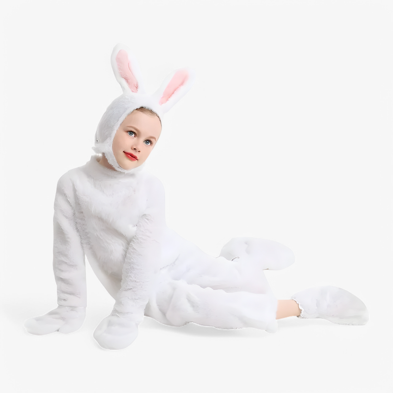 Schattig Konijnen Kostuum voor Kinderen – Perfect voor Halloween en Feestjes-Mijn Verkleedkist