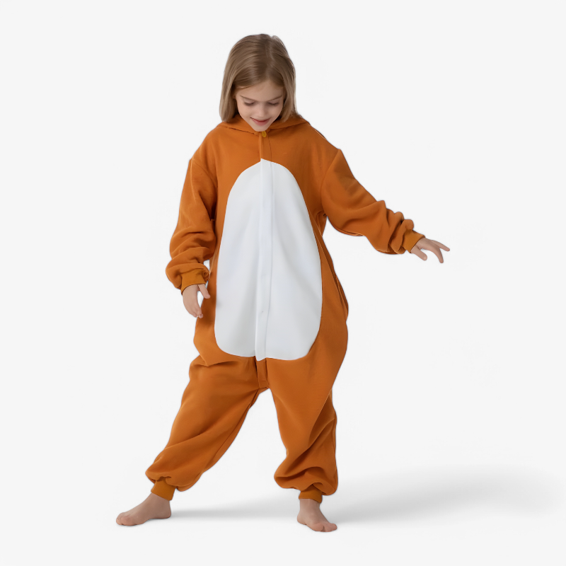 Schattige Beren Onesie voor Kids – Comfortabele Outfit voor Thuis-Mijn Verkleedkist