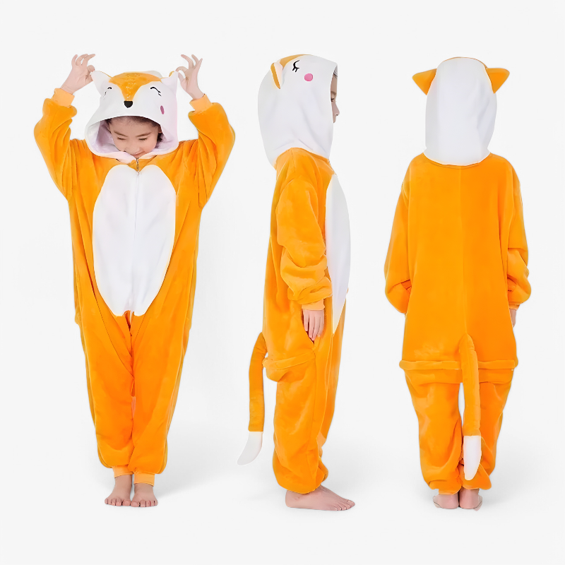 Magische Unicorn Fleece Onesie voor Kinderen – Kleurrijk en Super Zacht-Mijn Verkleedkist