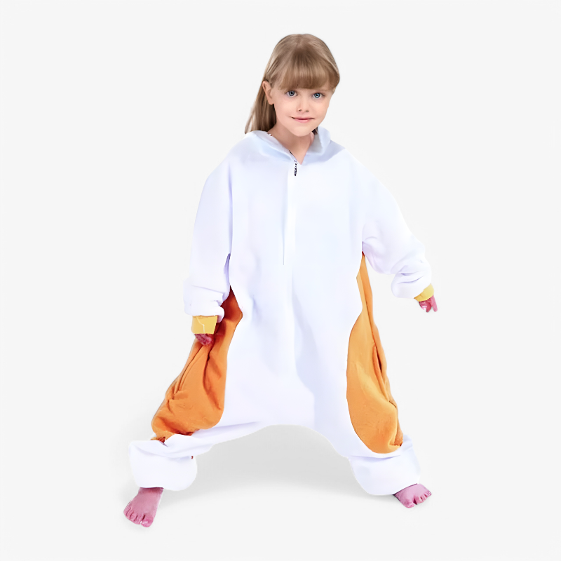 Hamster Onesie voor Kinderen – Zacht en Comfortabel met Capuchon en Staart-Mijn Verkleedkist