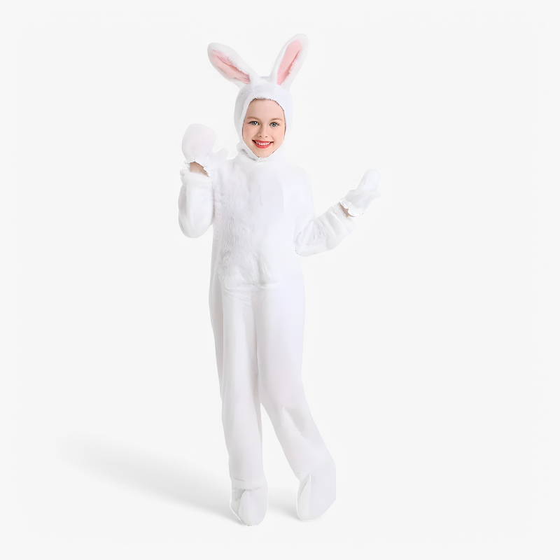 Schattig Konijnen Kostuum voor Kinderen – Perfect voor Halloween en Feestjes-Mijn Verkleedkist
