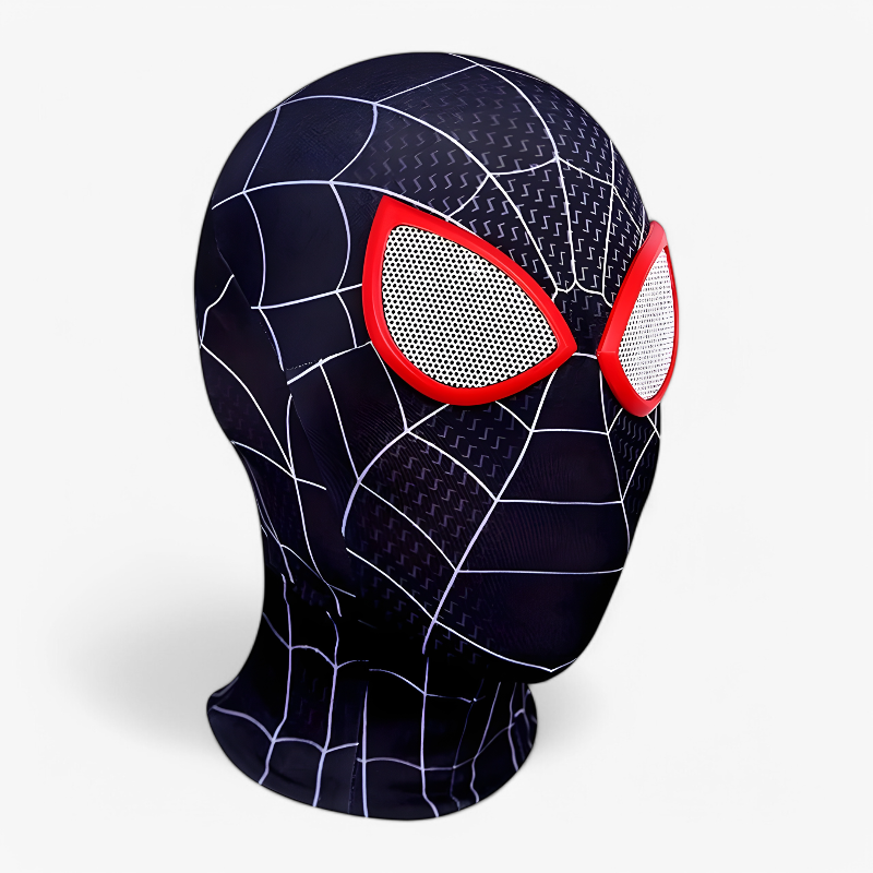 Spiderman Avontuur Masker - Comfortabel en Ademend-Mijn Verkleedkist