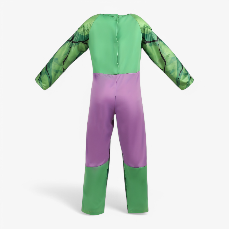 Hulk Superheld Kostuum voor Kinderen – Met Spierontwerp en Masker-Mijn Verkleedkist