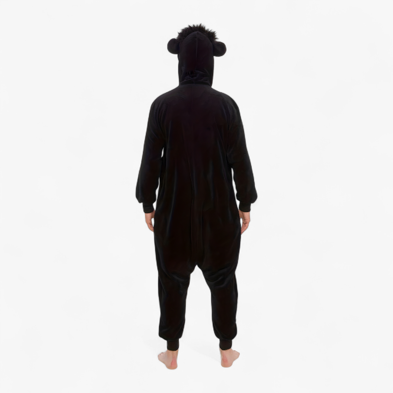 Gorilla Onesie voor Kids – Zacht en Comfortabel met Capuchon-Mijn Verkleedkist