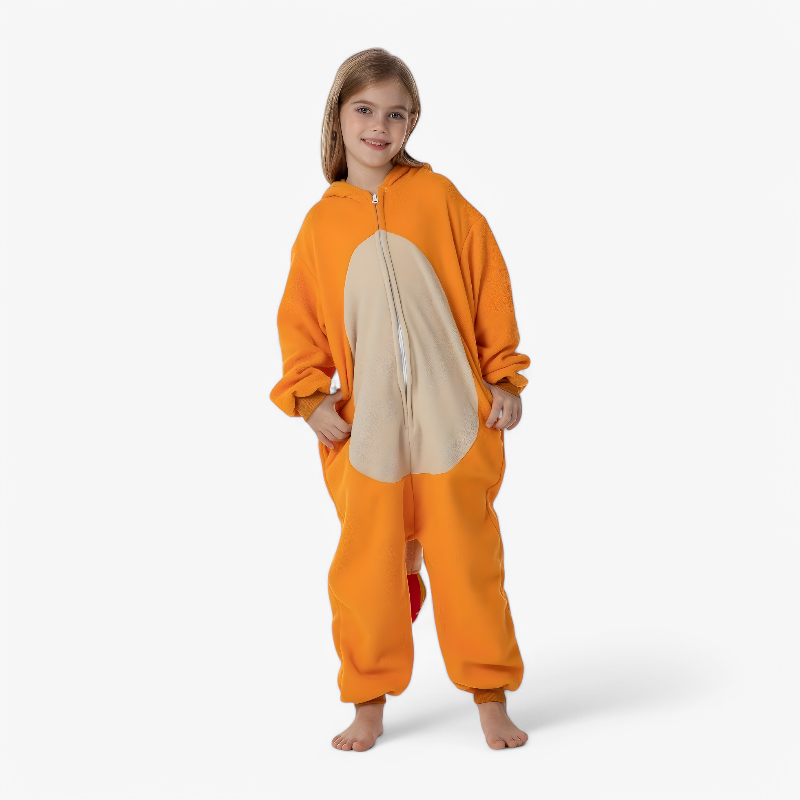 Charizard - Warme en Comfortabele Fleece Onesie-Mijn Verkleedkist