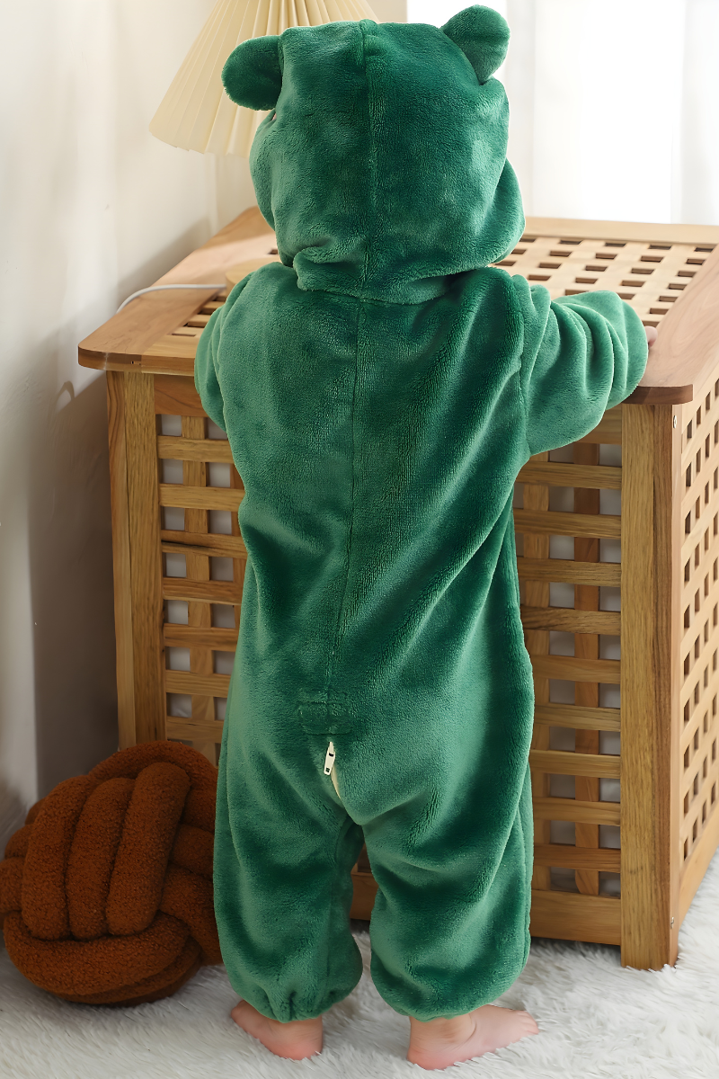 Schattige Kikker Onesie voor Kinderen – Comfortabele En Speelse Outfit voor Avonturen-Mijn Verkleedkist