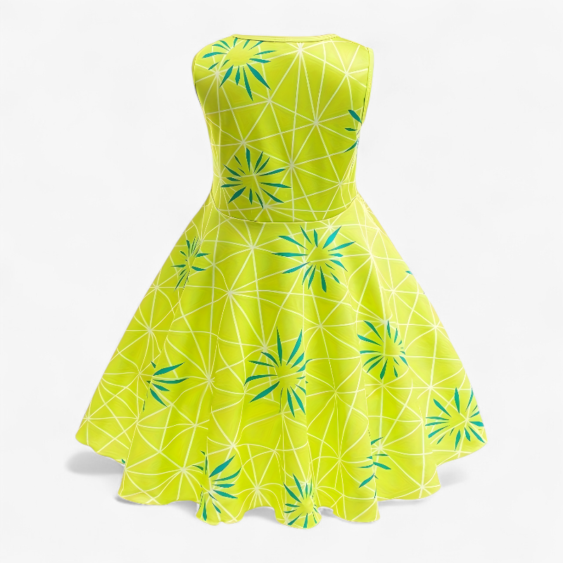 Levendig Prinsessen Kostuum voor Kinderen – Compleet met Tiara, Toverstaf en Sieraden-Mijn Verkleedkist