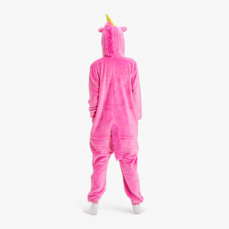 Eenhoorn Onesie voor Kinderen – Zacht en Comfortabel met Capuchon en Staart-Mijn Verkleedkist