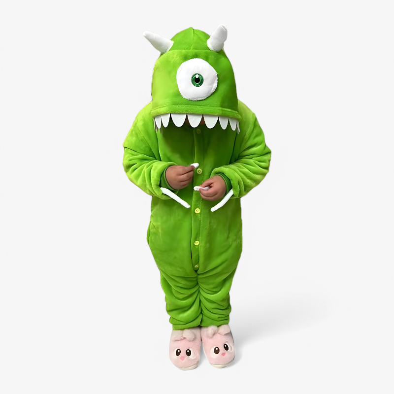 Vrolijke Anime Onesie voor Kinderen – Super Comfortabel voor Thuis-Mijn Verkleedkist