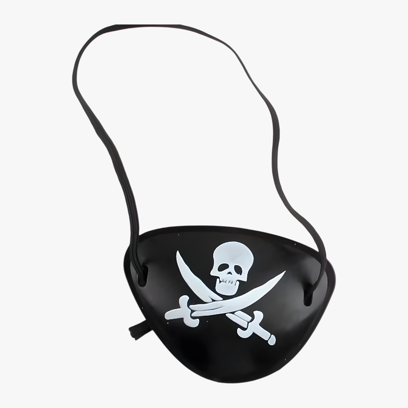 PirateKing – Complete Piratenaccessoires Set met Bril en Zwaard-Mijn Verkleedkist
