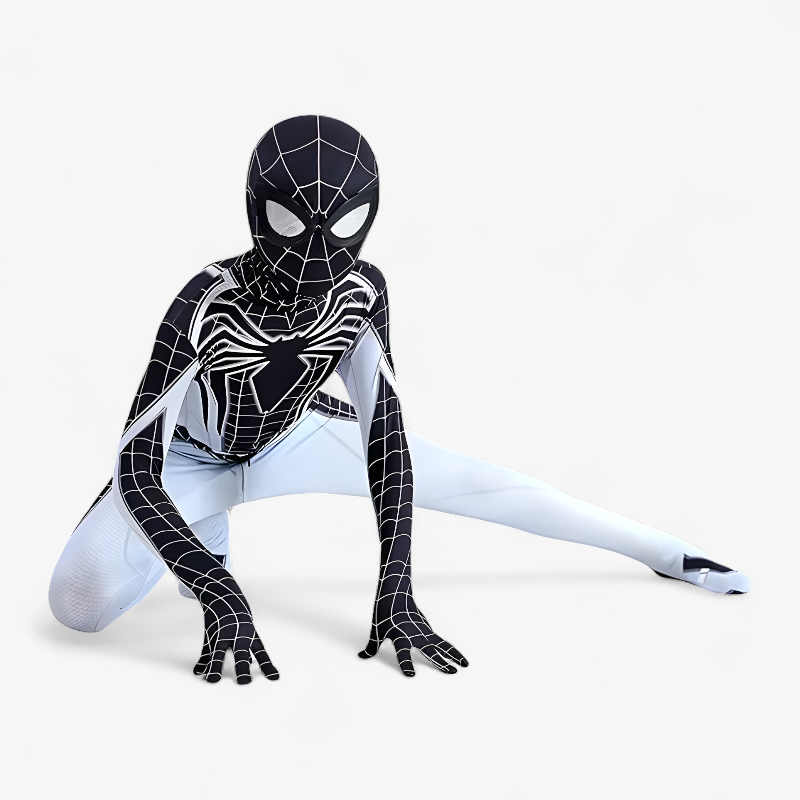 Spiderboy Kostuum – Superhelden Jumpsuit voor Kinderen-Mijn Verkleedkist