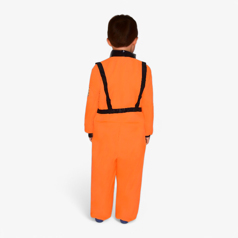 Astronauten Kostuum voor Kinderen – Inclusief Riem en Ruimtevaartpatches-Mijn Verkleedkist